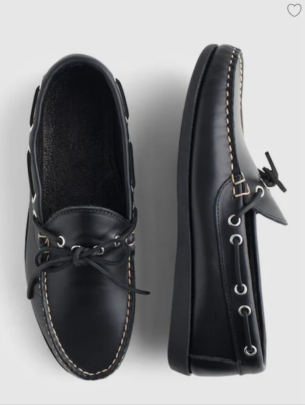Madewell X EasyMoc Camp Moc - black